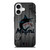 MIAMI MARLINS BASEBALL MLB WOOD LOGO iPhone 17 Case Cover