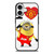 MINIONS LOVE MANCHESTER UNITED iPhone 17 Case Cover