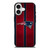 NEW ENGLAND PATRIOTS NFL METAL STRIPE iPhone 17 Case Cover