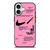 NIKE AIR OFF WHITE PINK iPhone 17 Case Cover