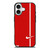 NIKE LOGO RED STRIPE iPhone 17 Case Cover