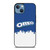 OREO CHOCOLATE MILK COOKIES LOGO iPhone 13 Case Cover