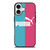PUMA LOGO BLUE PINK ICON iPhone 17 Case Cover