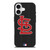 SAINT LOUIS CARDINALS BASEBALL BLACK iPhone 17 Case Cover