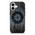SEATTLE MARINERS BASEBALL MLB WOOD LOGO iPhone 17 Case Cover