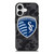 SPORTING KANSAS CITY MLS BLACK CAMO iPhone 17 Case Cover