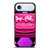COACH NEW YORK PURPLE PINK LOGO iPhone Air Case Cover