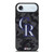 COLORADO ROCKIES BASEBALL BLACK CAMO iPhone Air Case Cover