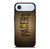 INDIANA PACERS BASKETBALL COURT LOGO iPhone Air Case Cover