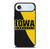 IOWA HAWKEYES UNIVERSITY FOOTBALL iPhone Air Case Cover