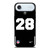 LAS VEGAS RAIDERS JOSH JACOBS 28 NFL NIKE iPhone Air Case Cover