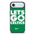 LETS GO BOSTON CELTICS NBA BASKETBALL iPhone Air Case Cover
