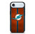 MIAMI DOPHINS NFL METAL STRIPE iPhone Air Case Cover