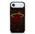 MIAMI HEAT BASKETBALL COURT NBA iPhone Air Case Cover