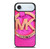 MICHAEL KORS MK LOGO PINK GOLD EMBLEM iPhone Air Case Cover