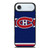 MONTREAL CANADIENS LOGO HOCKEY TEAM EMBORDERY iPhone Air Case Cover