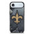 NEW ORLEANS SAINTS BROKEN METAL iPhone Air Case Cover