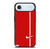 NIKE LOGO RED STRIPE iPhone Air Case Cover