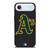 OAKLAND ATHLETICS BASEBALL BLACK iPhone Air Case Cover