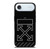 OFF WHITE LOGO TIME DATE CARBON iPhone Air Case Cover