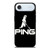 PING GOLF BLACK LOGO iPhone Air Case Cover
