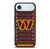 WASHINGTON COMMANDERS FOOTBALL FIELD iPhone Air Case Cover