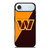 WASHINGTON COMMANDERS NFL FOOTBALL LOGO iPhone Air Case Cover