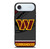 WASHINGTON COMMANDERS NFL TEAM iPhone Air Case Cover