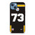 PITTSBURGH STEELERS JOE HAEG 73 NFL NIKE iPhone 13 Case Cover