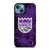 SACRAMENTO KINGS BASKETBALL NBA FIRE iPhone 13 Case Cover