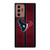 HOUSTON TEXANS NFL METAL STRIPE Samsung Galaxy Note 20 Ultra Case Cover