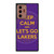 KEEP CALM AND GO LAKERS Samsung Galaxy Note 20 Ultra Case Cover