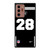 LAS VEGAS RAIDERS JOSH JACOBS 28 NFL NIKE Samsung Galaxy Note 20 Ultra Case Cover