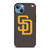 SAN DIEGO PADRES MLB LOGO iPhone 13 Case Cover