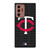 MINNESOTA TWINS BASEBALL BLACK Samsung Galaxy Note 20 Ultra Case Cover