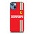 SCUDERIA FERRARI F1 STRIPE iPhone 13 Case Cover