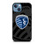 SPORTING KANSAS CITY MLS BLACK iPhone 13 Case Cover