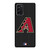 ARIZONA DIAMONDBACKS BASEBALL BLACK Samsung Galaxy Note 20 Case Cover