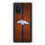 DENVER BRONCOS NFL METAL STRIPE Samsung Galaxy Note 20 Case Cover