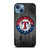 TEXAS RANGERS BASEBALL MLB WOOD LOGO iPhone 13 Case Cover