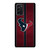 HOUSTON TEXANS NFL METAL STRIPE Samsung Galaxy Note 20 Case Cover