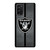 LAS VEGAS RAIDERS NFL METAL STRIPE Samsung Galaxy Note 20 Case Cover