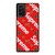 LOUIS VUITTON X SUPREME RED Samsung Galaxy Note 20 Case Cover