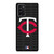 MINNESOTA TWINS BASEBALL BLACK Samsung Galaxy Note 20 Case Cover