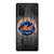 NEW YORK METS BASEBALL MLB WOOD LOGO Samsung Galaxy Note 20 Case Cover