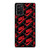 NIKE BOX BLACK PATTERN Samsung Galaxy Note 20 Case Cover