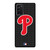 PHILADELPHIA PHILLIES BASEBALL BLACK Samsung Galaxy Note 20 Case Cover