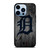 DETROIT TIGERS BASEBALL MLB WOOD LOGO iPhone 13 Pro Max Case Cover