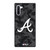 ATLANTA BRAVES BASEBALL BLACK CAMO Samsung Galaxy Note 10 Case Cover