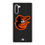 BALTIMORE ORIOLES BASEBALL BLACK Samsung Galaxy Note 10 Case Cover